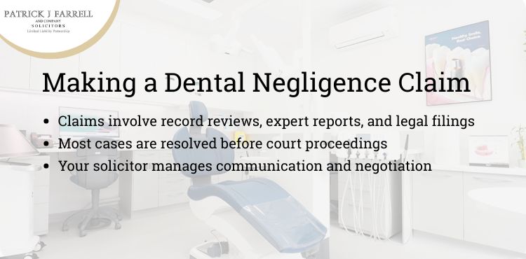 making a dental negligence ireland